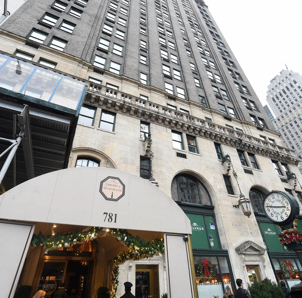 The Sherry-Netherland stands on Fifth Avenue across The Plaza, at the southeast corner of Central Park. (Source: NY Post)