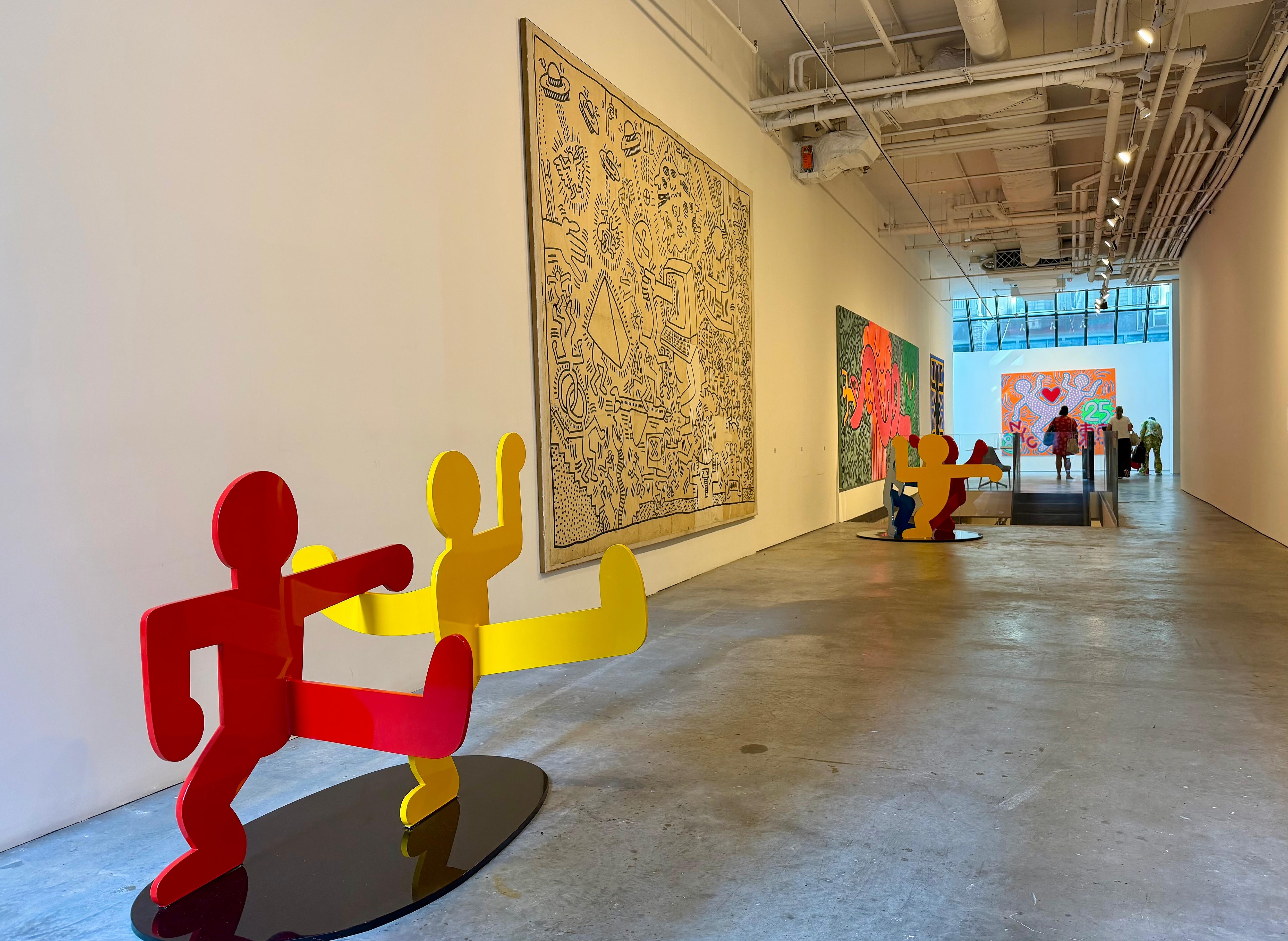 Keith Haring gallery in Tribeca